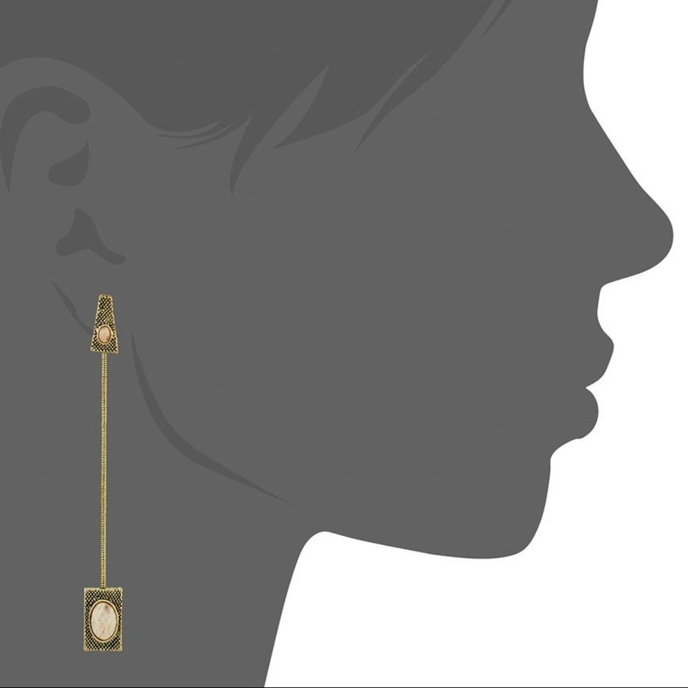 NWT House of Harlow Drop Earrings